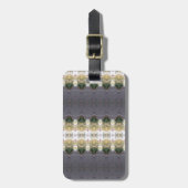 BC Herfst Trees Ikat 8 Bagagelabel (Voorkant verticaal)