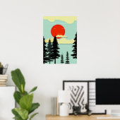 BC LANDSCHAP POSTER (Thuiskantoor)