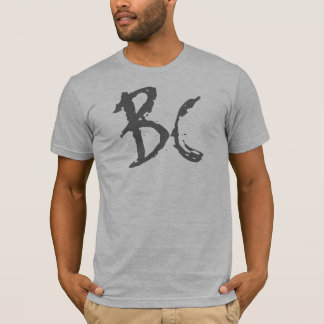 BC Logo shirt in grijs
