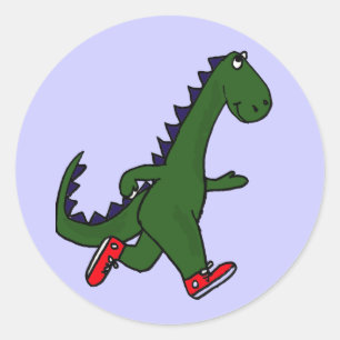 BC- Stickers Dinosaure Dogging Drôle