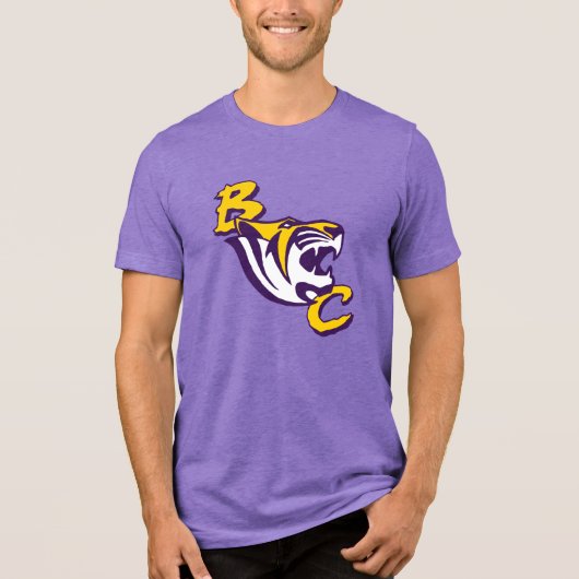 BC Tijger Tri-Blend Shirt (Voorkant)
