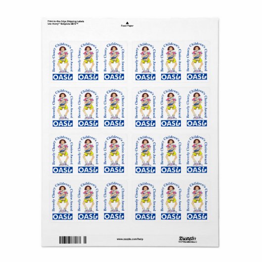 BCCCA Book Spine Labels (Full Sheet)