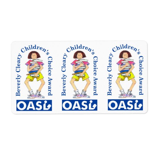 BCCCA Livre Étiquettes de l'épine (Devant)