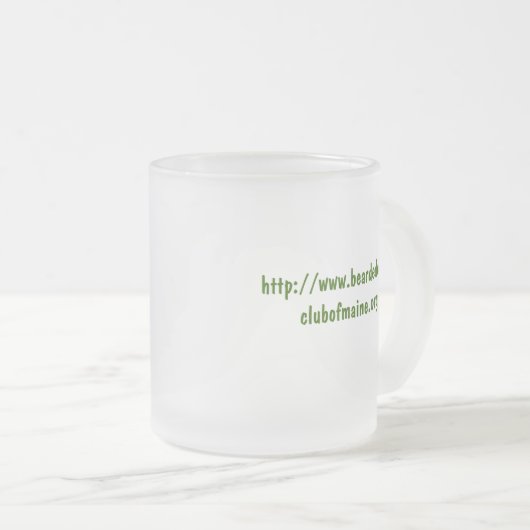 BCCME Frosted Glass Mok (Voorkant rechts)