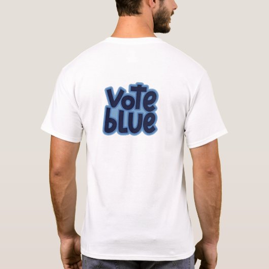 BCD Vote Blue T-Shirt (Dos)