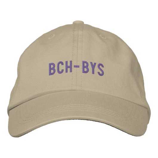 BCH - BYS pet (Khaki w/Blauwgroen) (Voorkant)