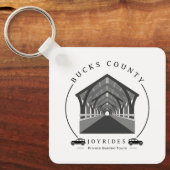 BCJ Square Keyring Sleutelhanger (Voorkant)