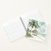 BCS | Palm Tree & Palapa Beach Travel Journal (Intérieur)