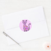 BD- Mignons stickers de dessin animé de chat (Enveloppe)