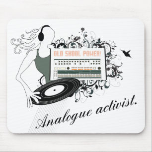 [ BD ] Old Skool Power - Celebration of Analog Muismat