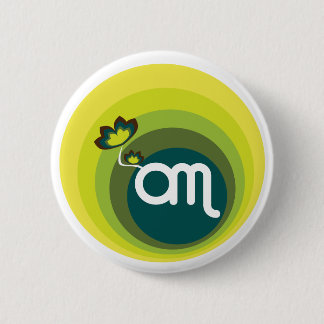 [ BD ] Om v 1.0 "Mint" - de knop / badge Ronde Button 5,7 Cm