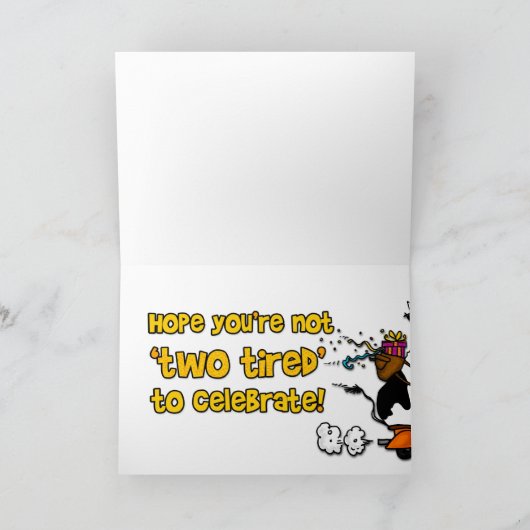 BD Scooter koe - Stap dochter Kaart (Binnen)
