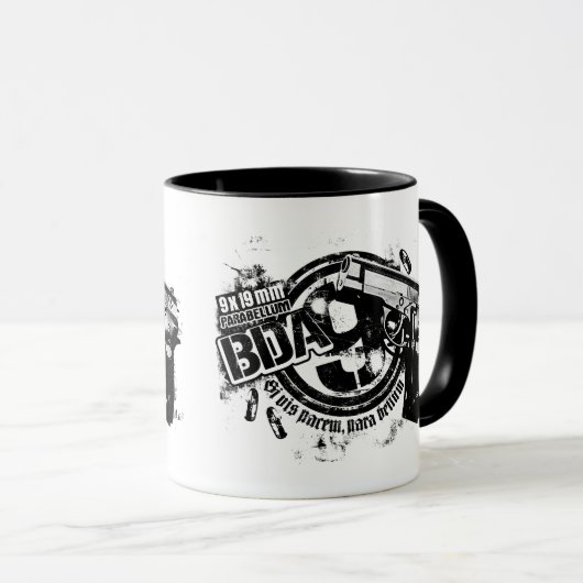 BDA 9 Mug (Devant droit)