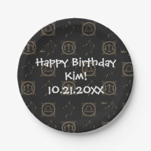 Bday Black & Gold Zodiaal Libra Astrology Star Sig