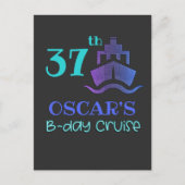 Bday Cruise Birthday Party Group Matching  Briefkaart (Voorkant)