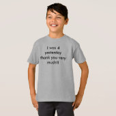 BDAY SHIRT (Voorkant volledig)