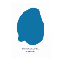 Bde Maka Ska - Minneapolis kaart