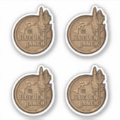 BDR Logo 2020 4up Sticker (Voorkant)