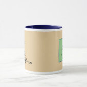 'BE' 11 oz Bewakte en Gids Koffie Mok (Midden)