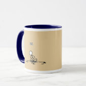 'BE' 11 oz Bewakte en Gids Koffie Mok (Voorkant links)