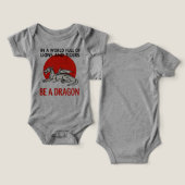 Be a Dragon - Unique design Imaginaire (Design Recto & Verso)