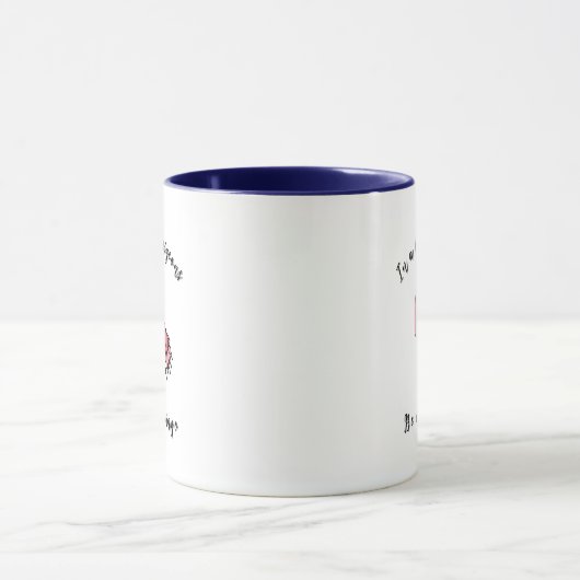 Be a Flamingo - Motivational Mug Mok (Midden)