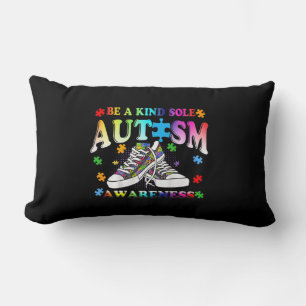 Be A Kind Sole Autism Awareness Puzzle Shoes Be Ki Kussen