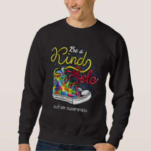 Be A Kind Sole Autism Awareness Puzzle Shoes Be Ki Trui