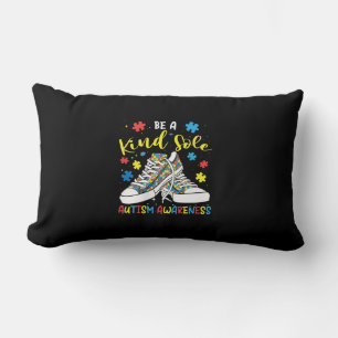 Be A Kind Sole Autism Awareness Trendy Puzzle Shoe Kussen