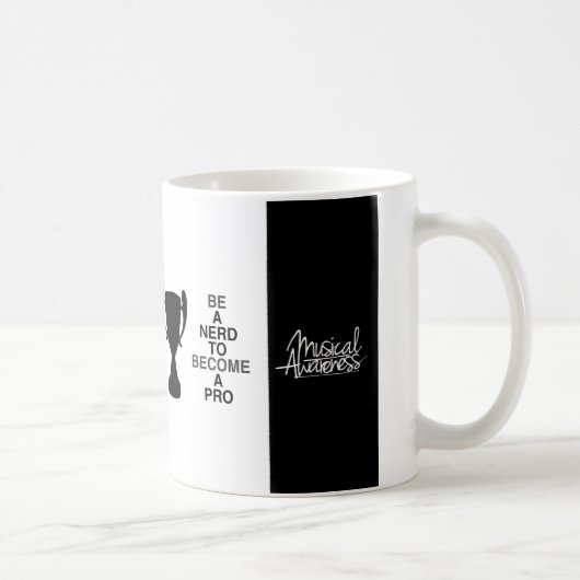 Be a nerd to become a pro - Mug (Droite)