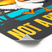 Be A Pelican Not A Pelican't Funny Bird Motivation Poster (Hoek)