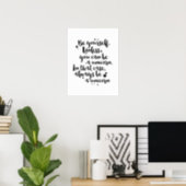 Be a Unicorn - Inspiration Poster (Home Office)