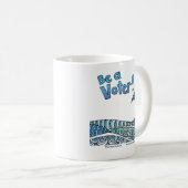 Be a Voter Mug (Devant droit)