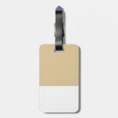 Be, Act, Do Bagagelabel (Achterkant verticaal)