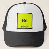 Be - Beowulf Funny Chemistry Element Symbol T-shir Trucker Pet (Voorkant)