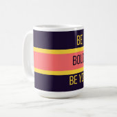 Be Bold — 90s Maximalist Mug | Retro  (Devant gauche)