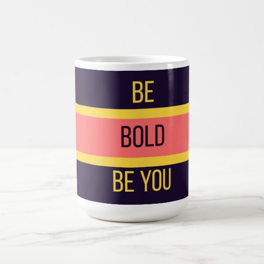 Be Bold — 90s Maximalist Mug | Retro  Koffiemok (Center)