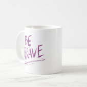 BE BRAVE Boho Arrow-prijsopgave Koffiemok (Voorkant links)