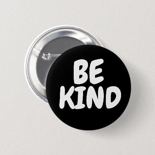 BE BUTTONNEN RONDE BUTTON 5,7 CM (Voorkant /achterkant)