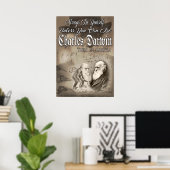 Be Charles Darwin Poster (Thuiskantoor)