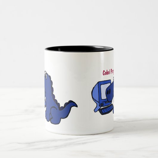 BE- Cobol Programmer Dinosaur Mok (Center)