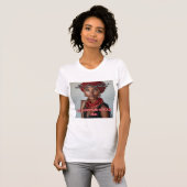 Be Confident White Short-Sleeve Women's T-shirt (Voorkant volledig)