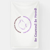 Be Counted Be Heard Noncustodial Mothers Bannor Spandoek (Verticaal)