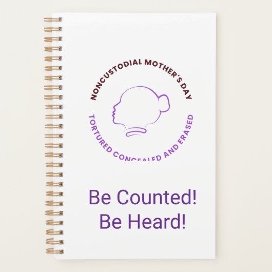Be Counted! Be Heard! Planner! (Devant)