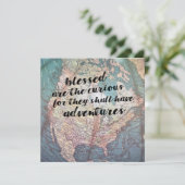 BE CURIOUS 5.25 x 5.25 card Kaart (Staand voorkant)