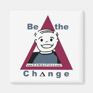 "BE DE VERANDERING" Magnet Magneet