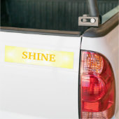 BE DIVINE, SCHIJN BUMPERSTICKER (Op Truck)
