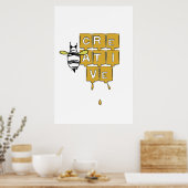 BE(e) creatief Poster (Keuken)