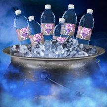 Be-editabele Verjaardags Waterfles Labels in Sproo