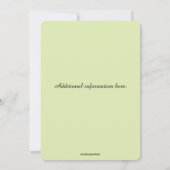 Be-editable Bloementuin Kaart (Achterkant)